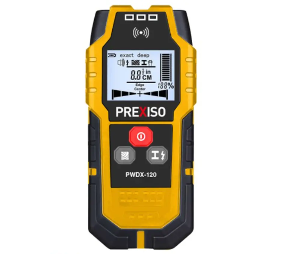Prexiso Pwdx-120 Digital Detector Wood, Wire, & Metals 1
