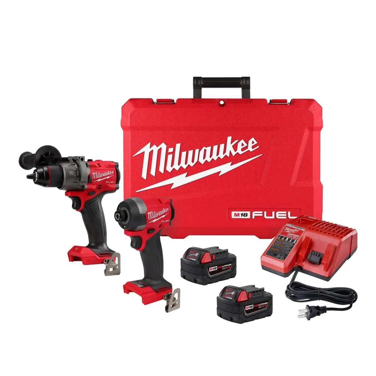 Milwaukee 3697-22 M18 Fuel 2-Tool Combo Kit Hammer/Impact 1