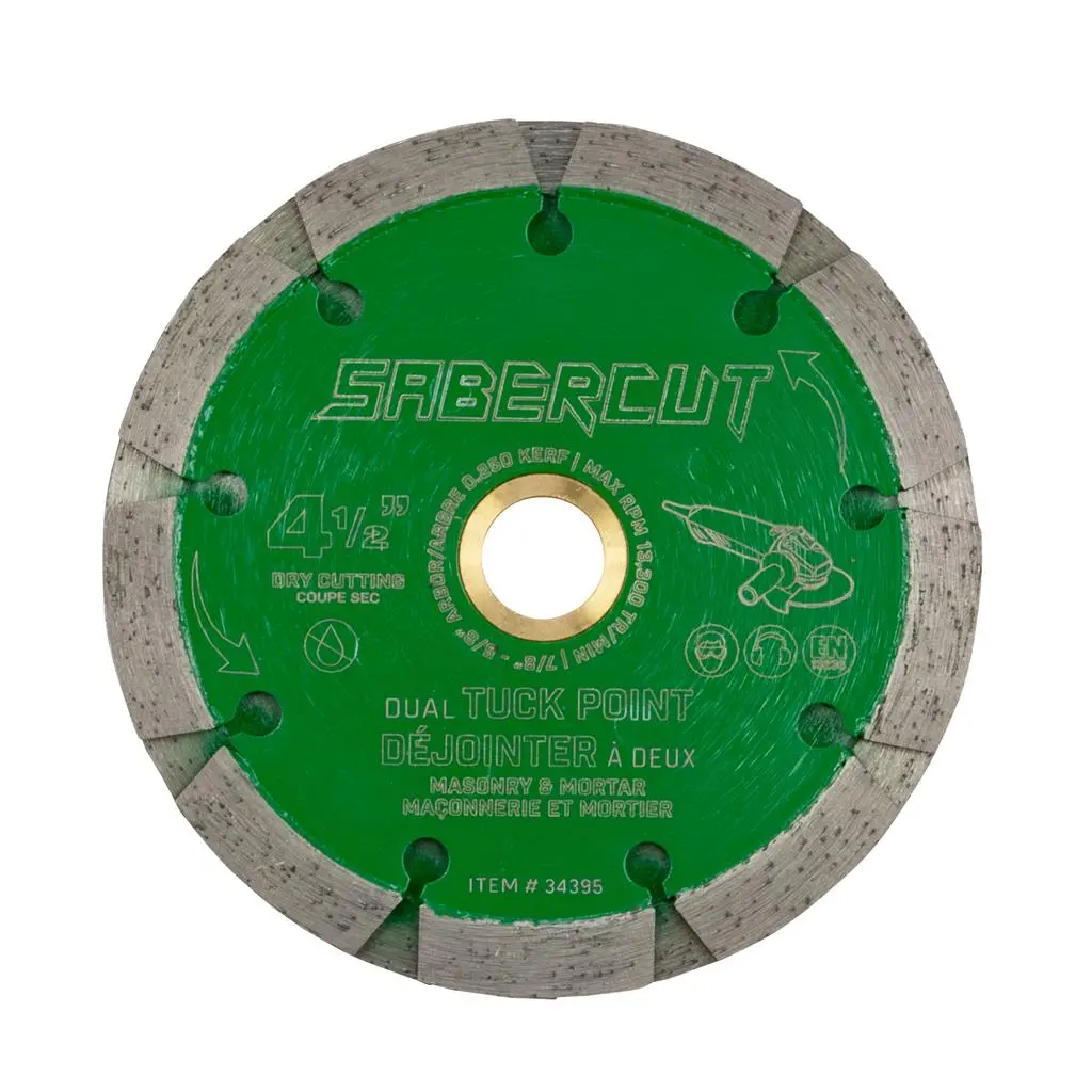 Sabercut 4-1/2 In Twin Tuck Point Diamond Blade 1