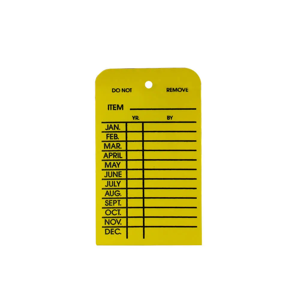 Flame-Tamer 052047 Plastic Fire Extinguisher Tag 10-Pack 1