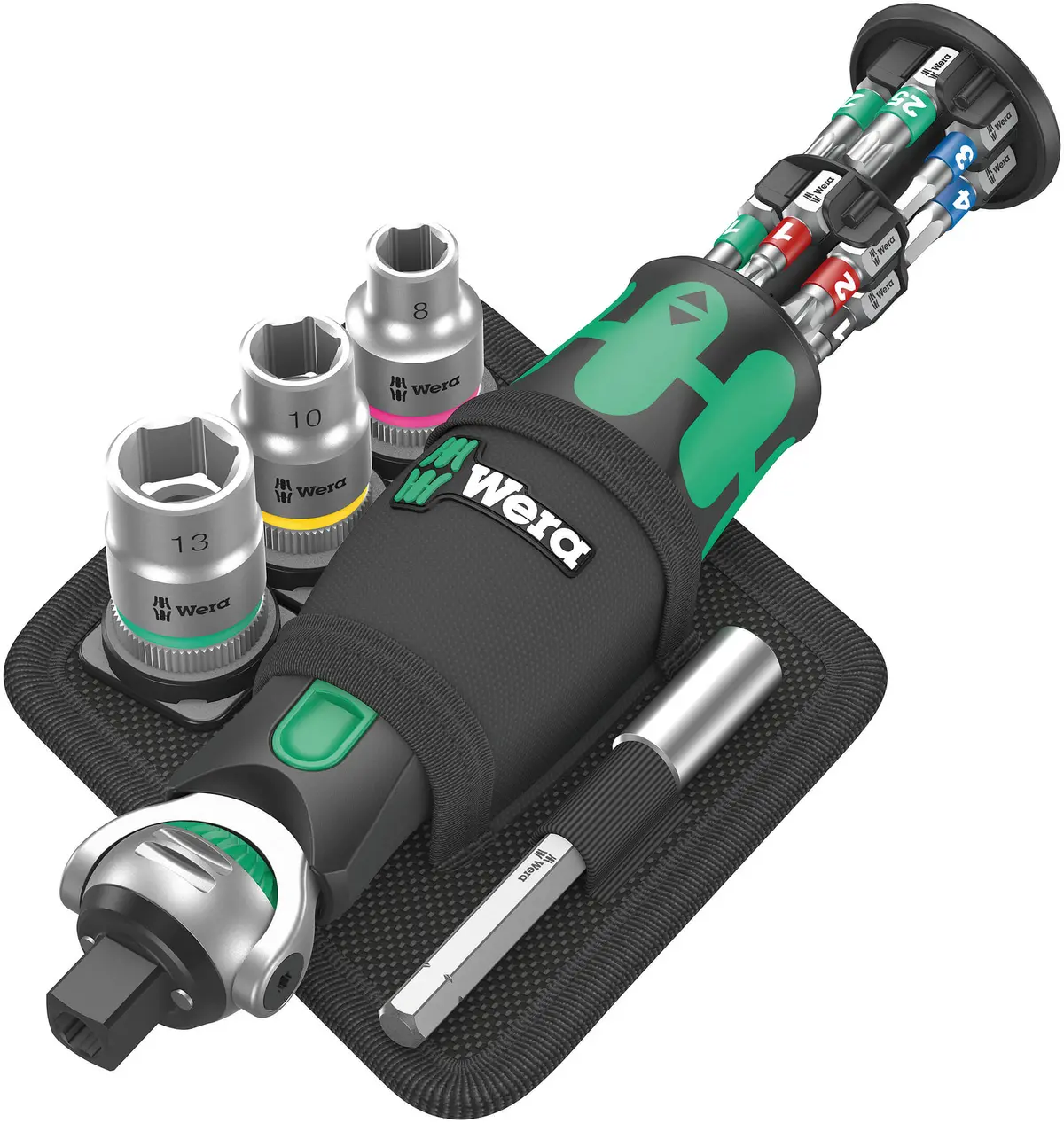 Wera 05004281001 8009 Zyklop Pocket Set 2 18-Pieces 1
