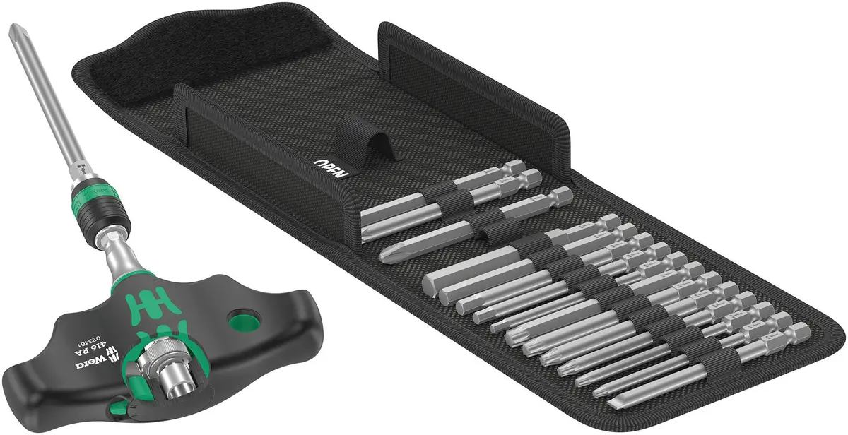 Wera 05023471001 Kraftform Kompakt 400 Ra Set 1 17-Pieces 1