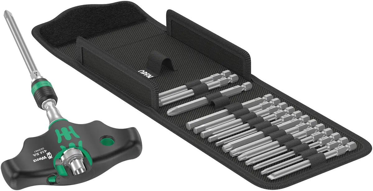 Wera 05057473001 Kraftform Kompakt 400 Ra Imperial Set 1 17-Pieces 1