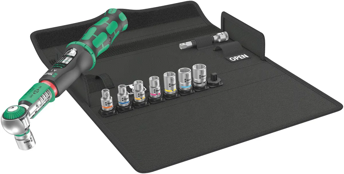 Wera 05075830001 Safe-Torq A1 Set 1 1/4In. Sq.Head 10Pc 1