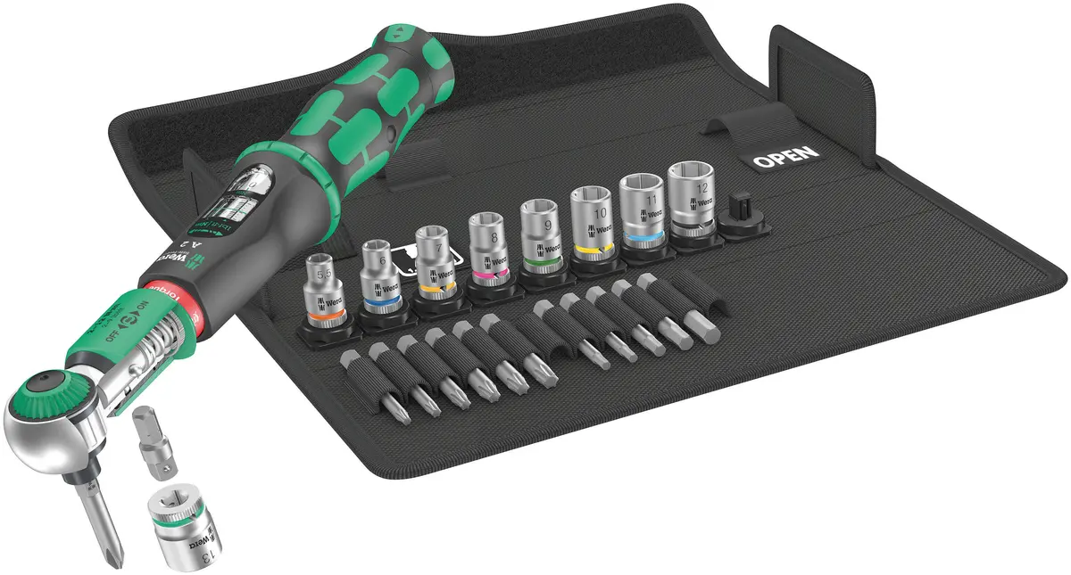 Wera 05075832001 Safe-Torq A2 Set 1 1/4In.Hex Head 23Pc 1