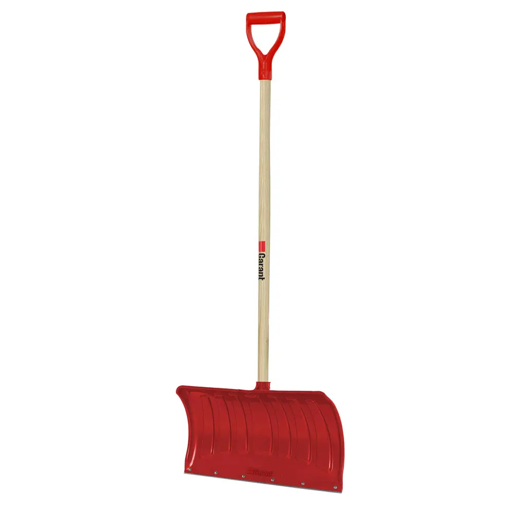 Garant 80611 11 In X 21 In Poly Snow Pusher With Steel Wear Strip And Handle 1
