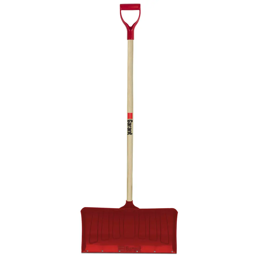 Garant 83611 20-3/4 In X 19 In Poly Snow Pusher With Steel Wear Strip And Handle 1