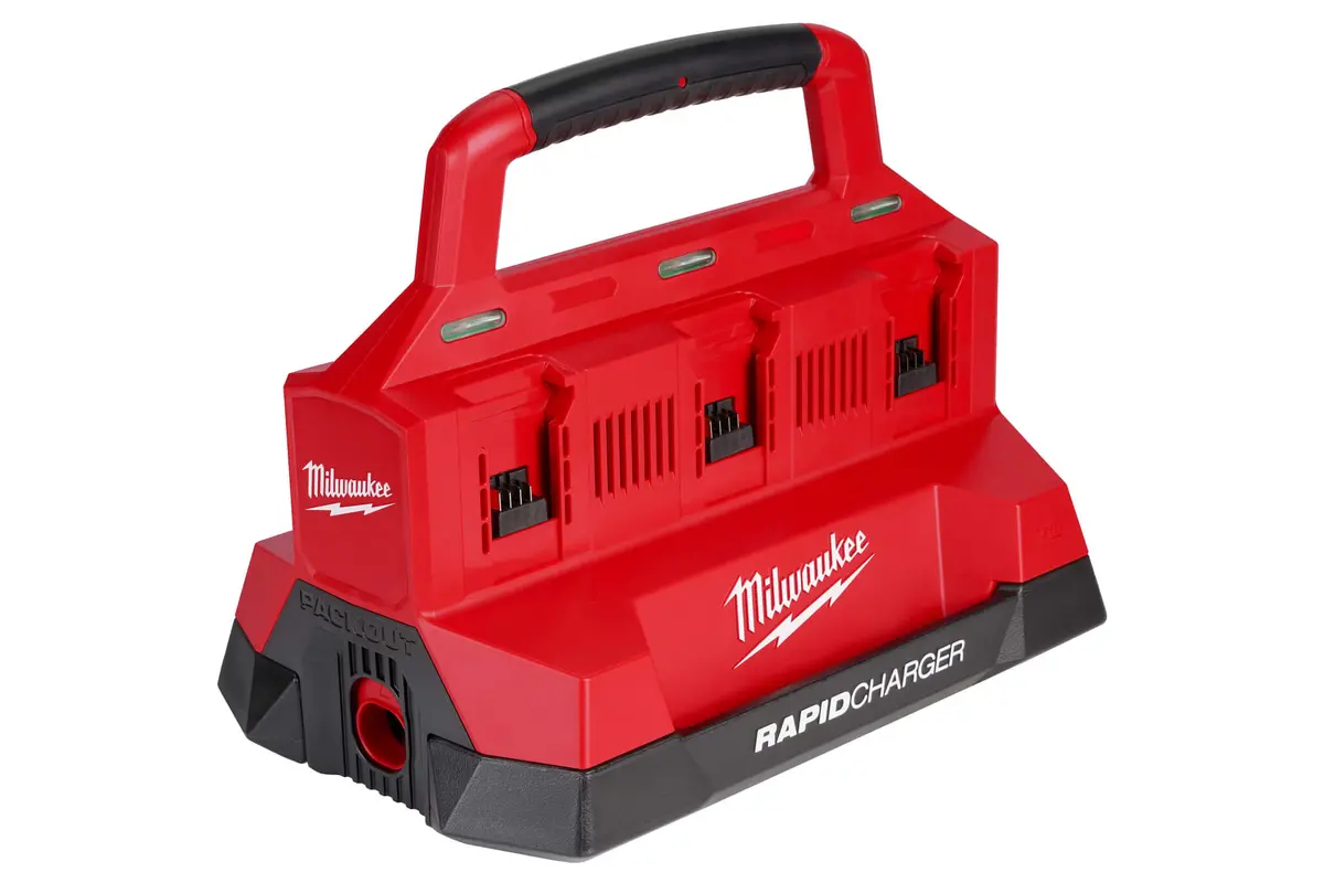 Milwaukee 48-59-1809 M18 Packout Six Bay Rapid Charger 1