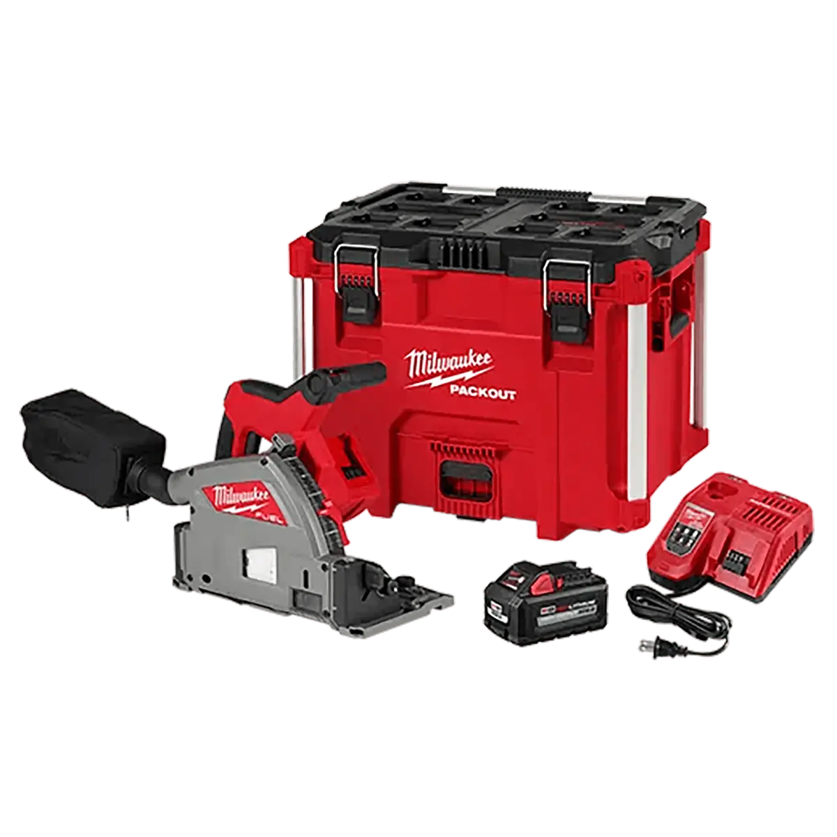 Milwaukee 2831-21 M18 Fuel Track Saw Kit 6-1/2" 1