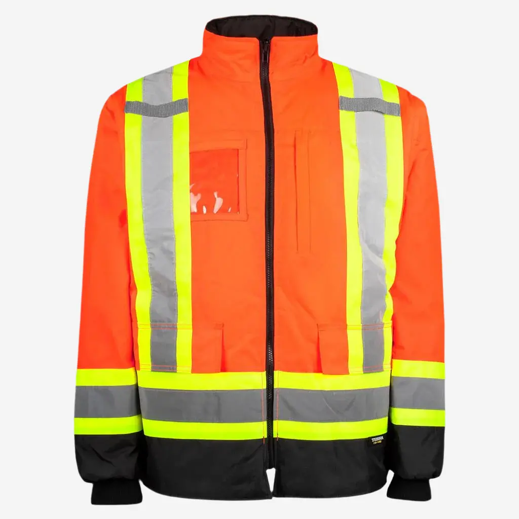 Terra 7-In-1 Hi-Vis Insulated Waterproof Jacket 1