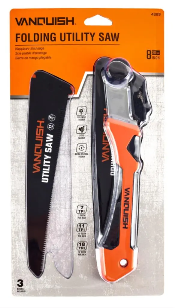 Vanquish 8 In 3-In-1 Folding Utility Pruning Saw 1
