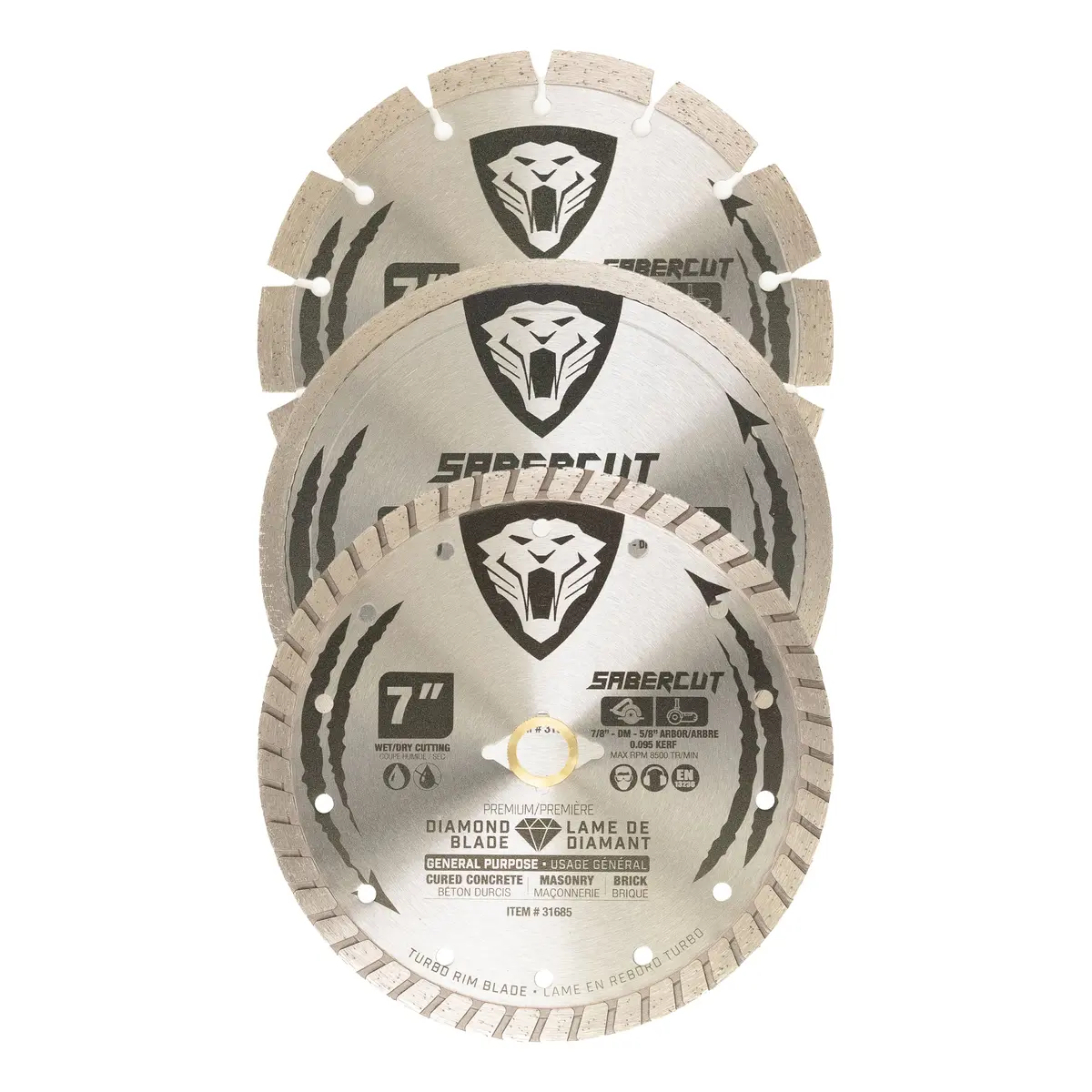 Sabercut 7 In General Purpose Diamond Blade 1