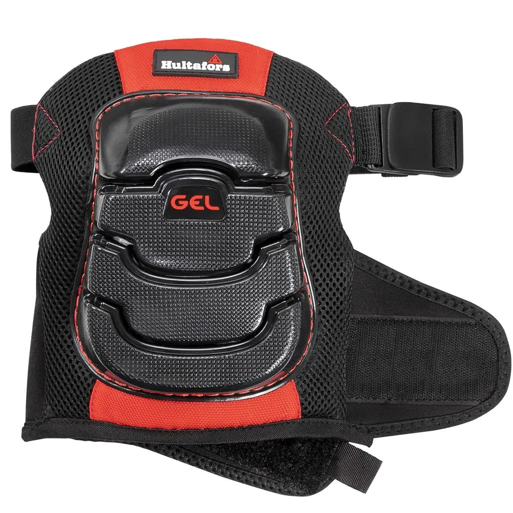 Hultafors Ht5267 Universal Slip-In-Clip Buckle 2 Straps Airflow Ventilation Knee Pad 1