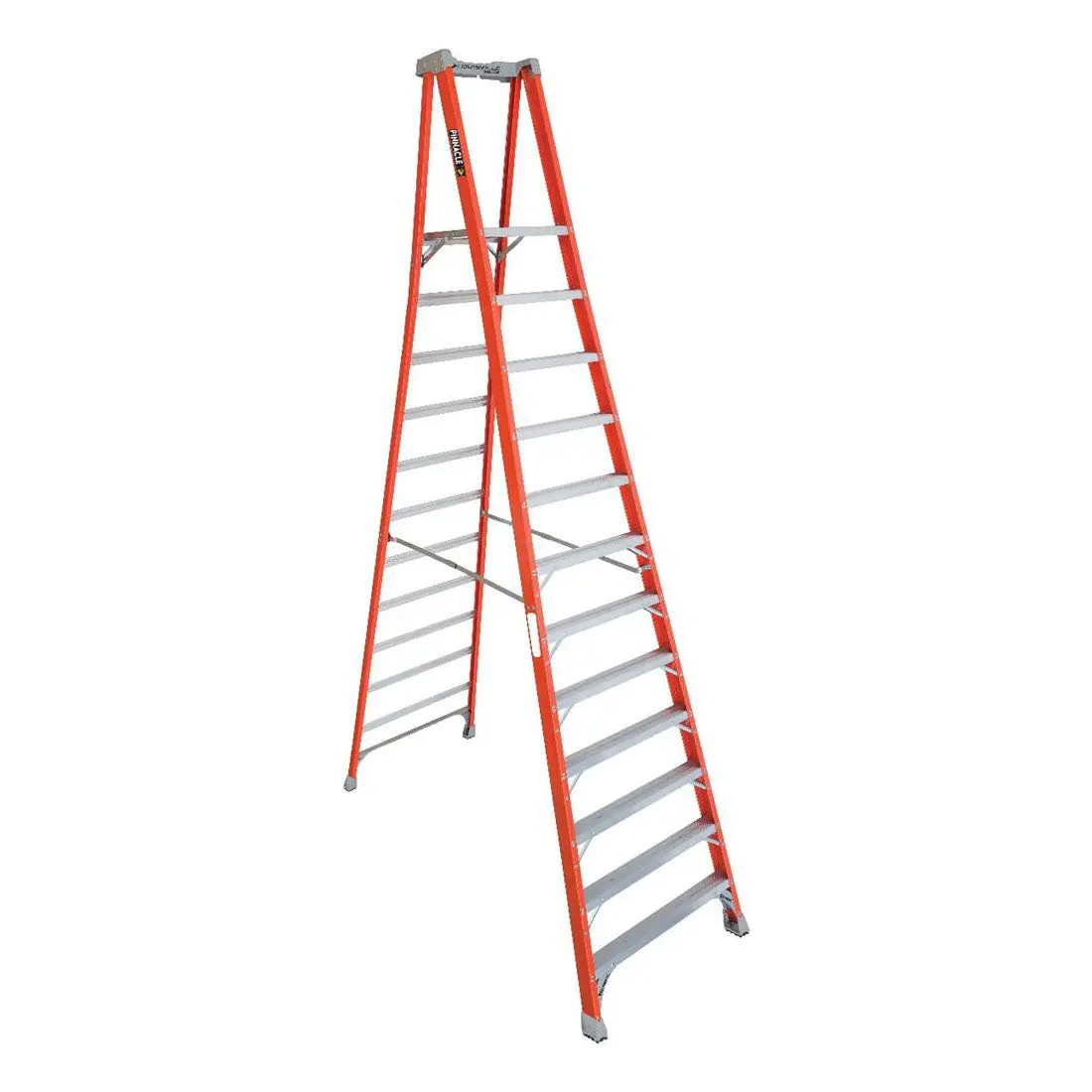 Louisville Fxp1712 12 Ft. Fiberglass Platform Step Ladder, 300 Lbs. Grade 1A 1