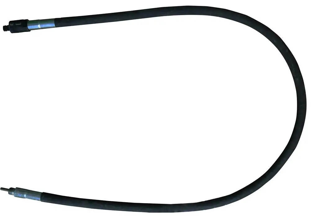 Fox 13 Ft. Flexible Concrete Vibrator Shaft With Quick Disconnect Coupler 1