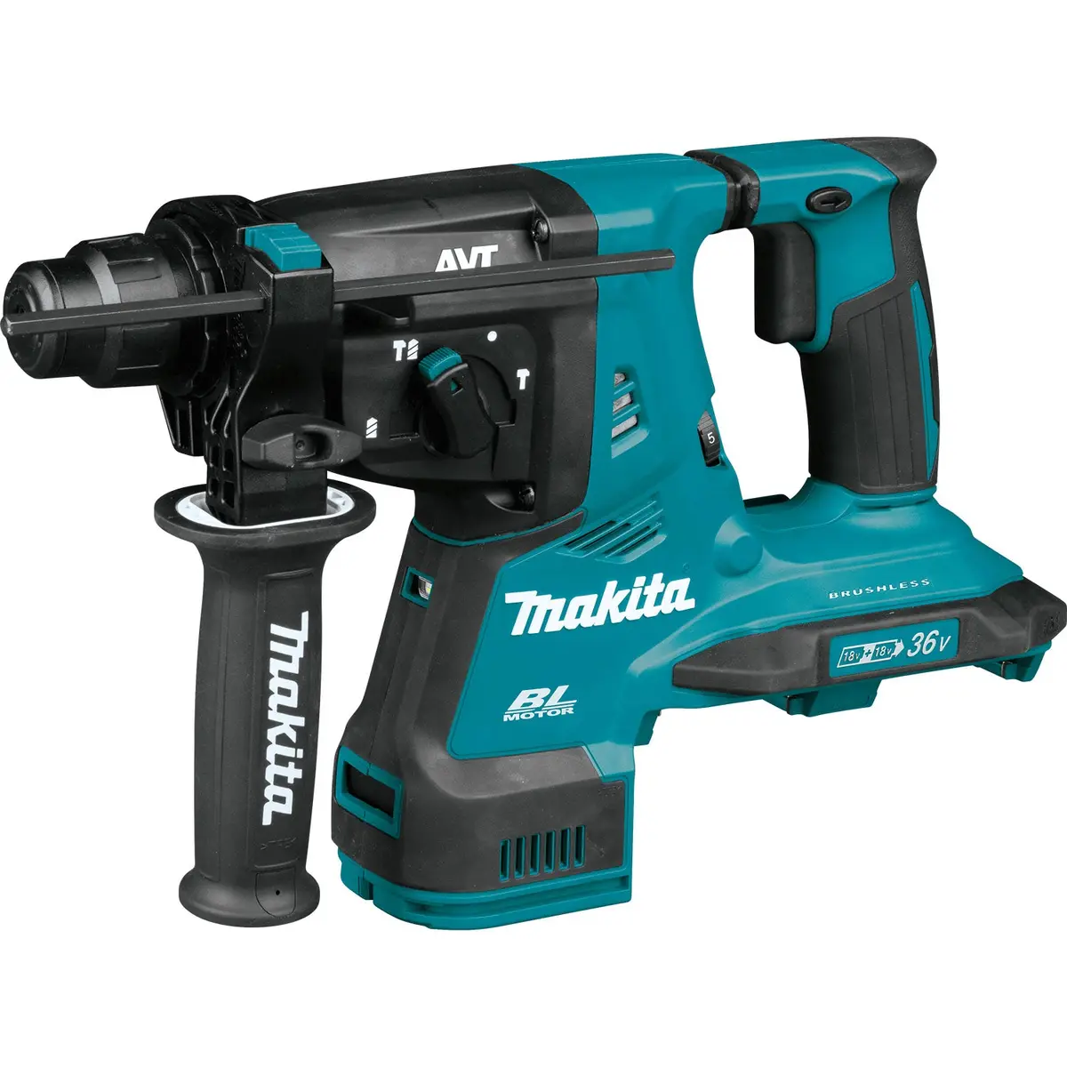 Makita Dhr280z Lxt 18V 1-1/8 In. Brushless Cordless Rotary Hammer (Tool Only) 1
