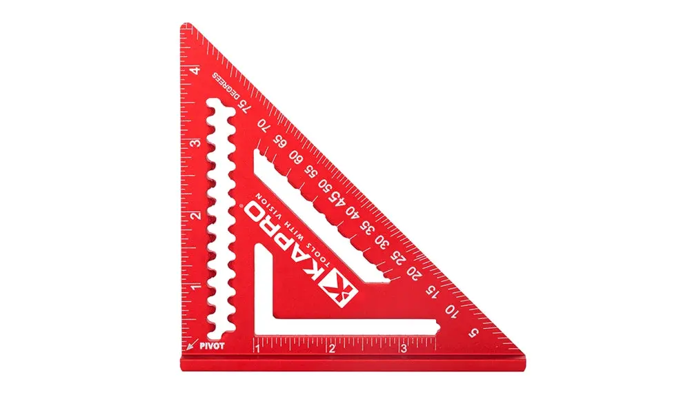 Kapro 4 In. Anodized Aluminum Trim Square 1