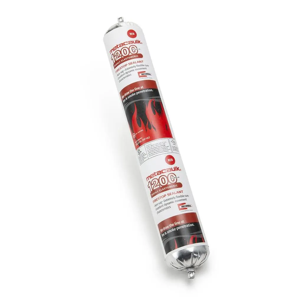 Rectorseal Metacaulk 66292 1200 20.2 Oz Foil Pack Solid Paste Firestop Sealant 1