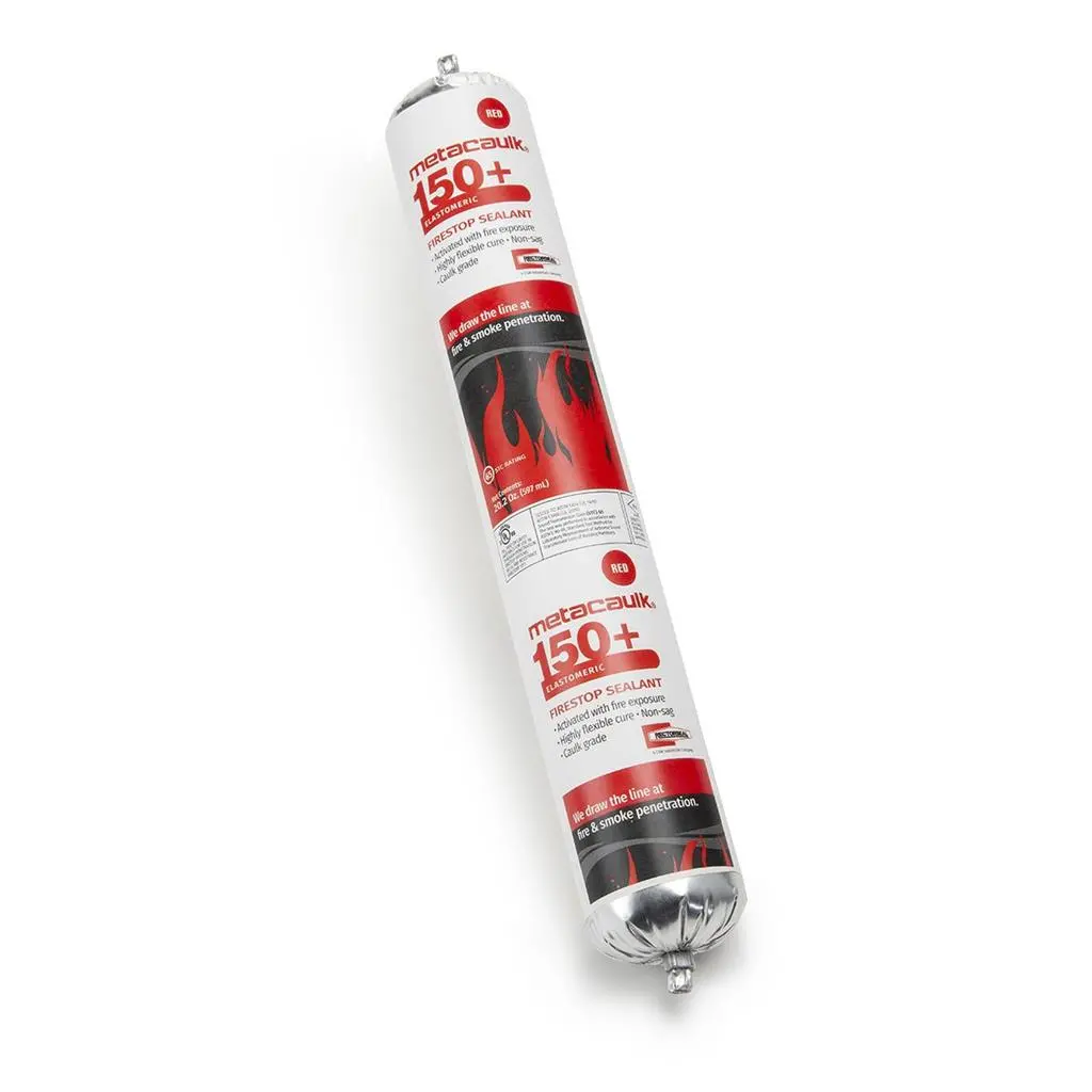 Rectorseal Metacaulk 66385 Mc 150+ 20.2 Oz Foil Pack Solid Paste Highly Intumescent Firestop Sealant 1