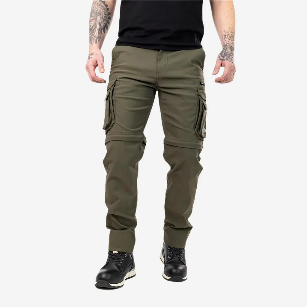 Duradrive Elevate Flex-Fabric Convertible Cargo Work Pants 1