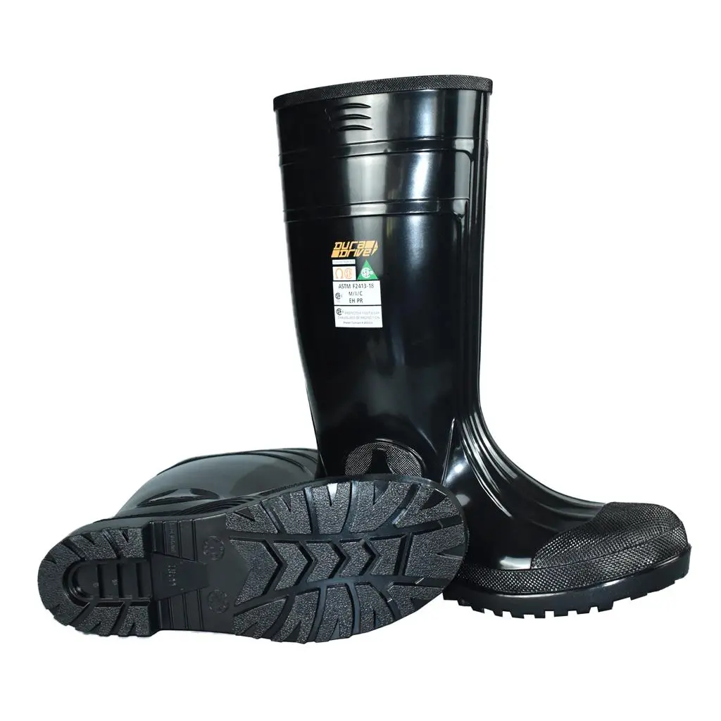 Duradrive 15 In. Steel Toe Csa Pvc Rubber Boots 1