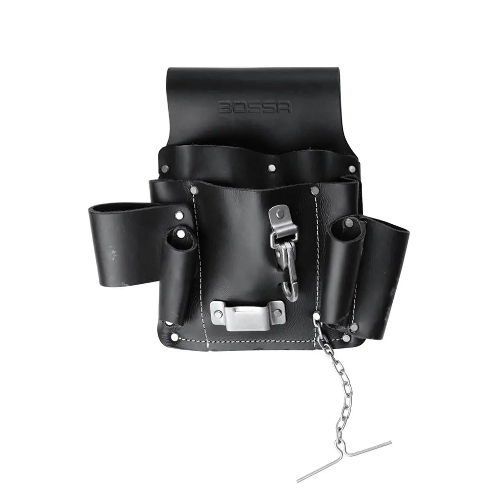 Bossa Top Grain Leather Electricians Tool Pouch 1