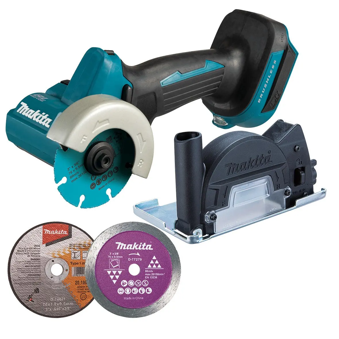 Makita Dmc300z 18V Lxt® Brushless 3 In. Compact Cut-Off Saw (Tool Only) 1