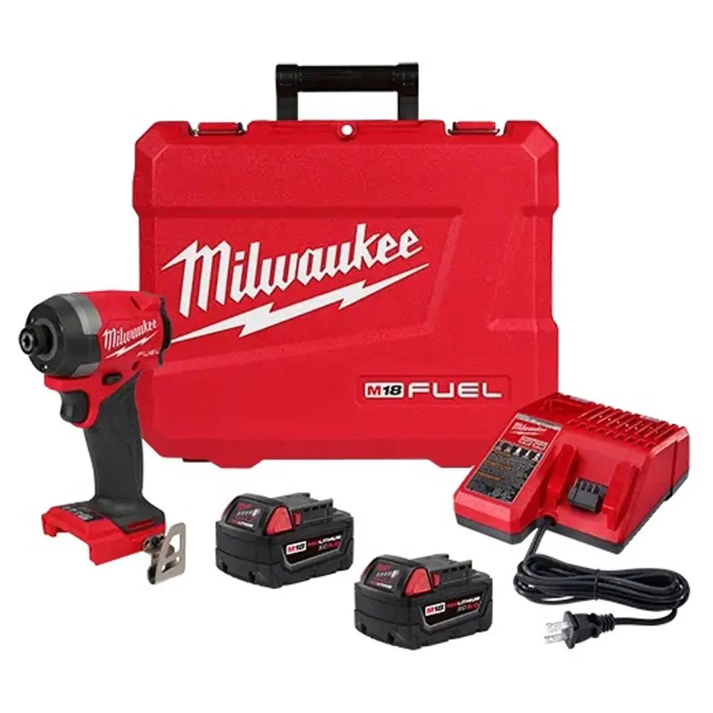 Milwaukee 2953-22 M18 Fuel  Hex Impact Driver Kit 1/4 Inches 1