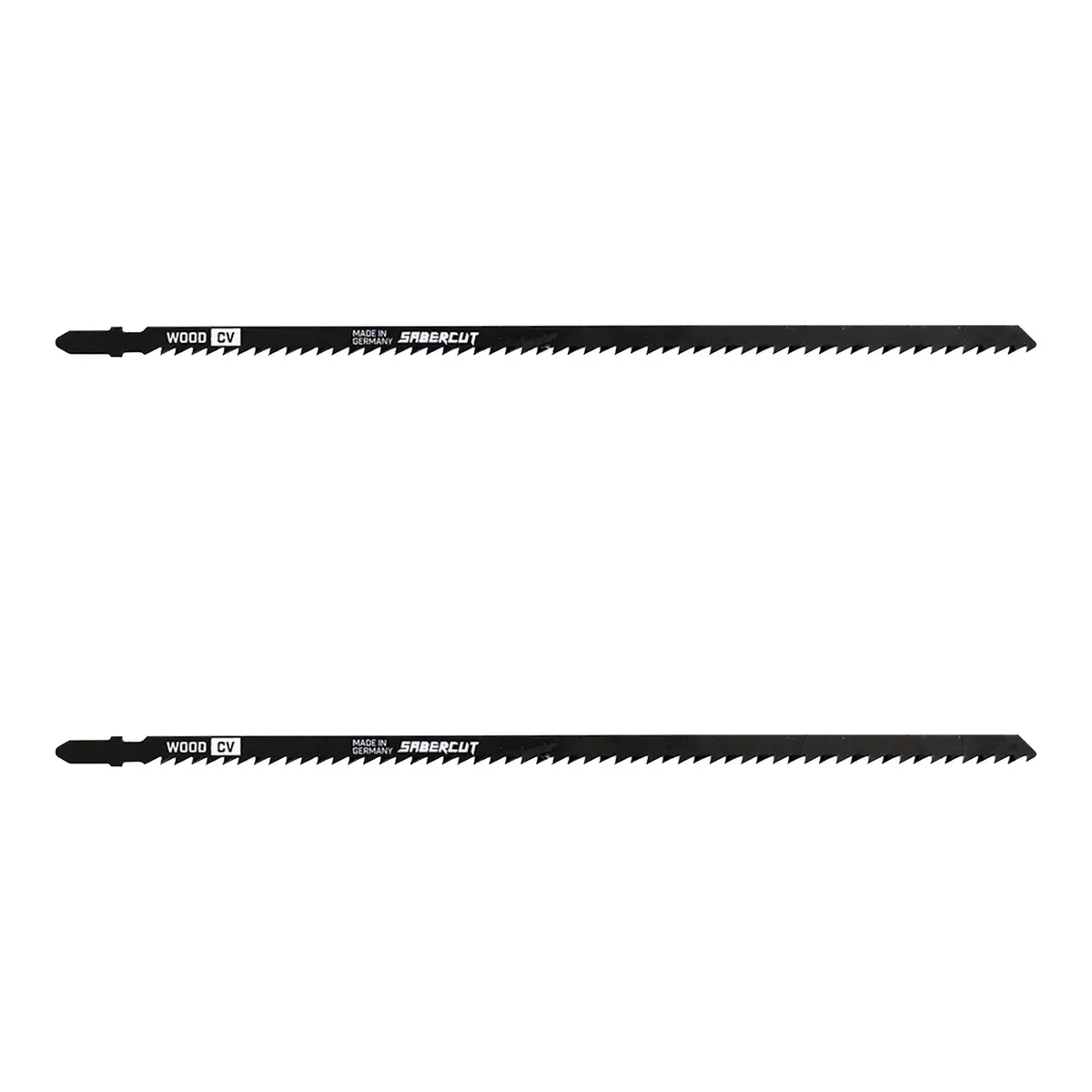 Sabercut 10 In. X 6Tpi Thick Kerf, Extra Long T-Shank Jigsaw Blade For Ultra-Fast On Wood (2-Pack) 1