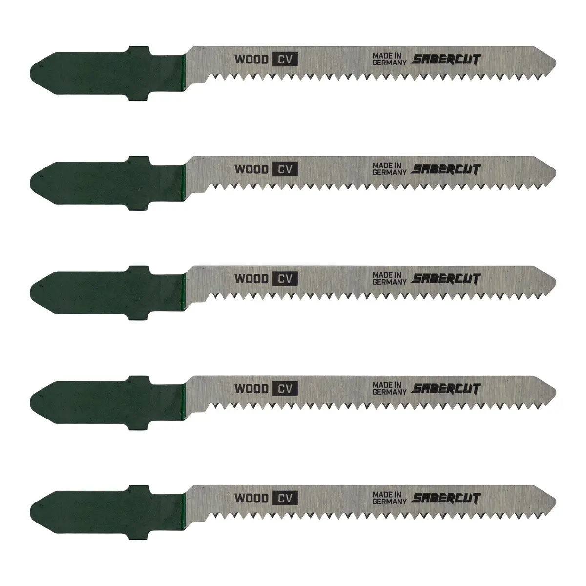 Sabercut 3 In. X 19Tpi T-Shank Jigsaw Blade For Wood Scrolling (5-Pack) 1
