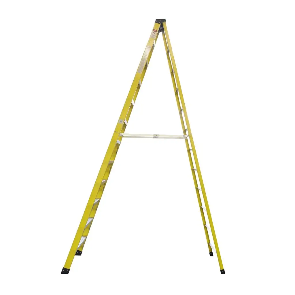 Duradrive 12' Fiberglass Step Ladder, 300 Lbs. Grade 1A 2
