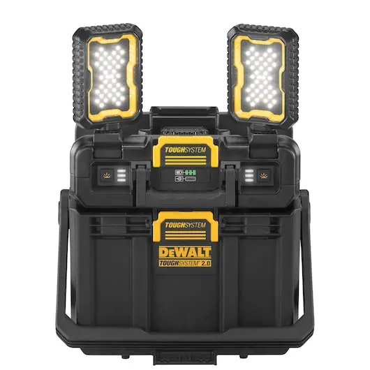 Dewalt Dwst08060 Toughsystem 2.0 40W 120V Cordless Work Light & Storage 1