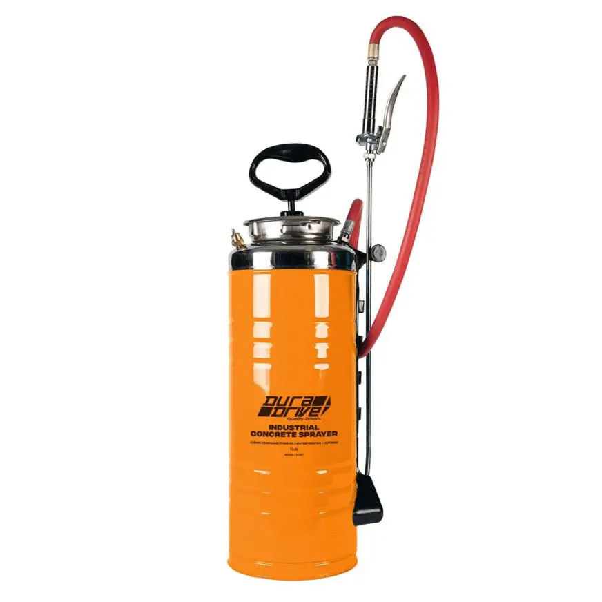 Duradrive 3.5 Gal Stainless Steel Concrete Sprayer 1