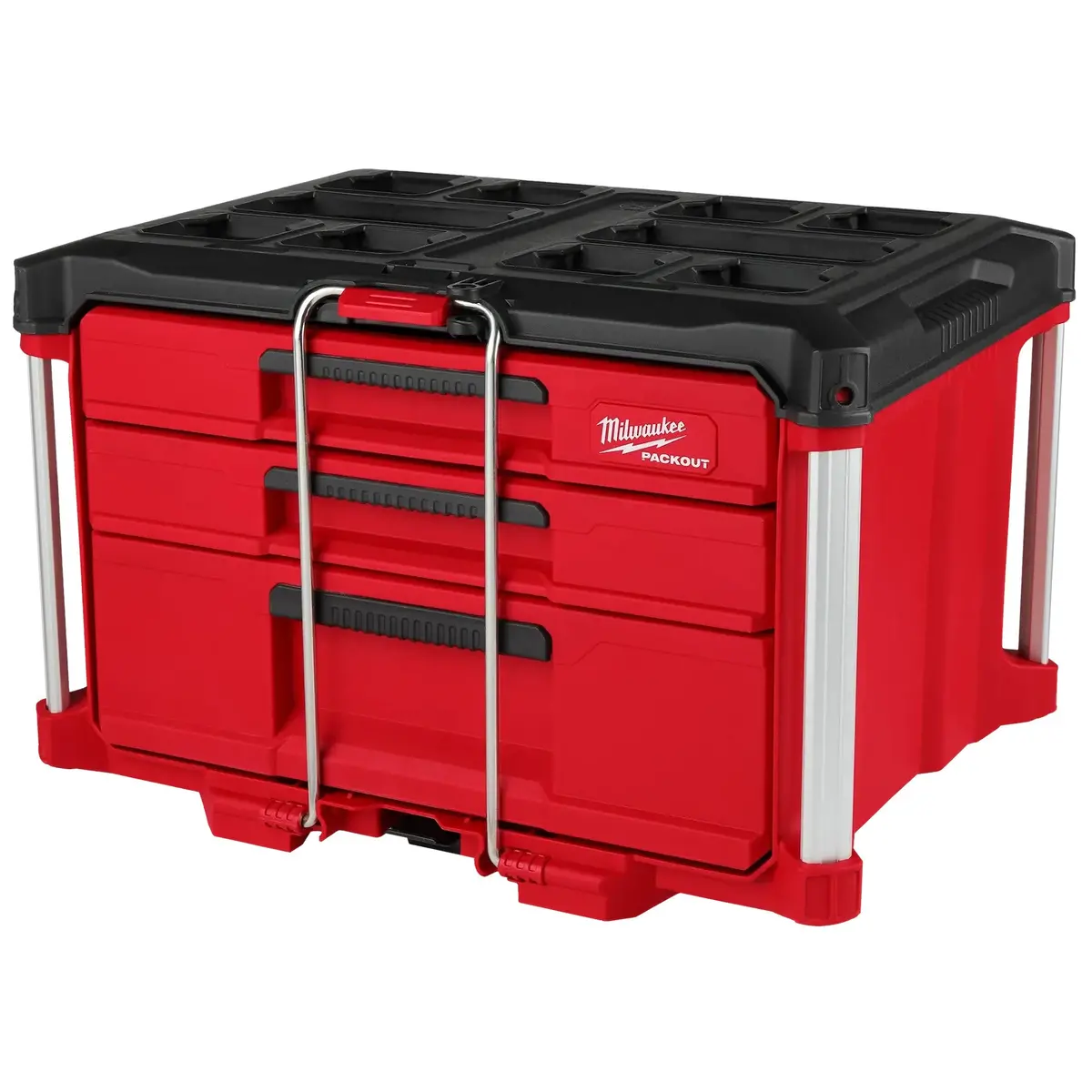 Milwaukee 48-22-8447 Packout™ 3 Drawers 50 Lb Polypropylene Tool Box 1