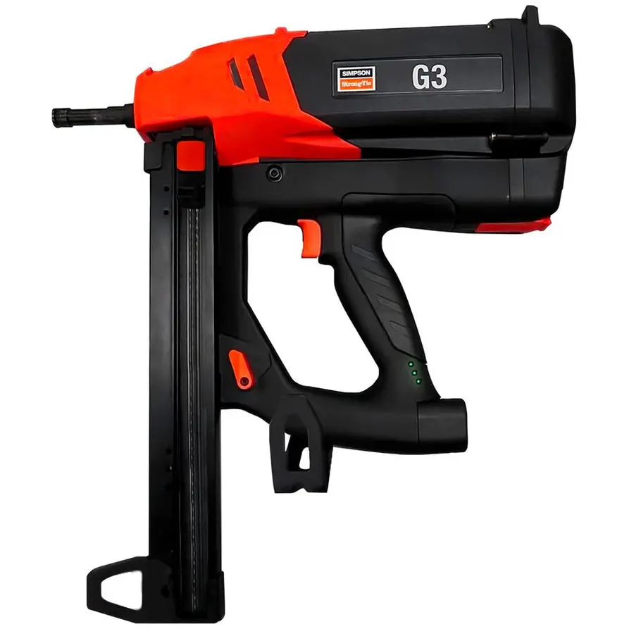 Simpsons G3 1/2 - 1-1/2 In 0.24-0.3 In Lithium-Ion Gas Actuated Fastening Tool (Nailer) 1
