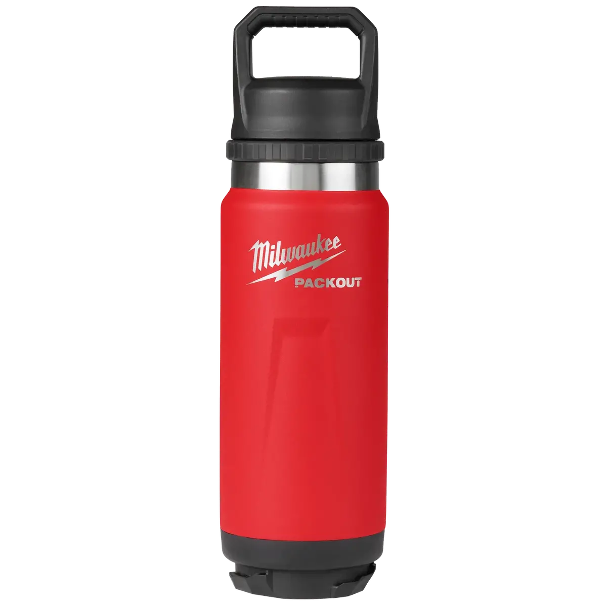 Milwaukee 48-22-8396R Packout™ 24 Oz 18/8 Stainless Steel Red Insulated Bottle With Chug Lid 1