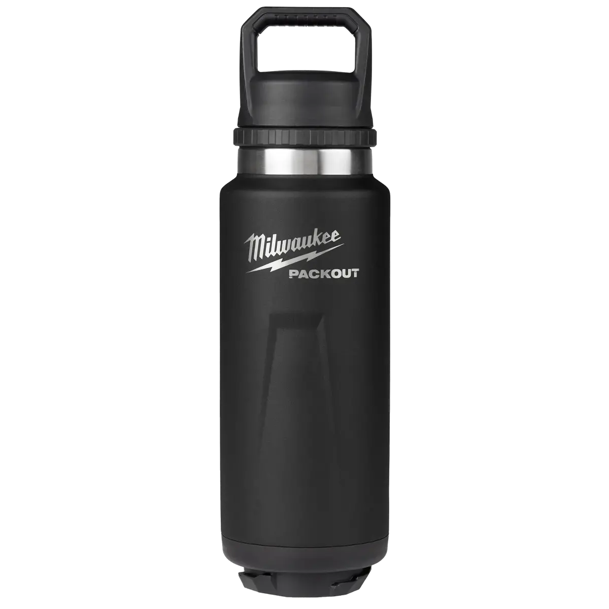 Milwaukee 48-22-8397B Packout™ 36 Oz 18/8 Stainless Steel Black Insulated Bottle With Chug Lid 1