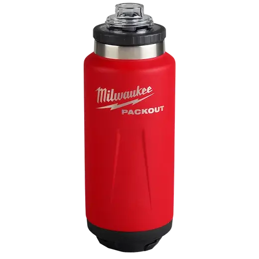 Milwaukee 48-22-8397R Packout™ 36Oz Insulated Bottle With Chug Lid 1