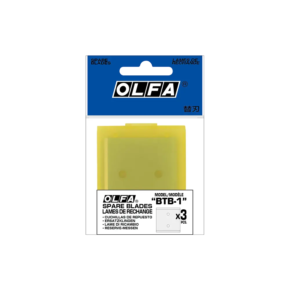 Olfa Scraper Replacement Blades 43Mm 3 Pack 1