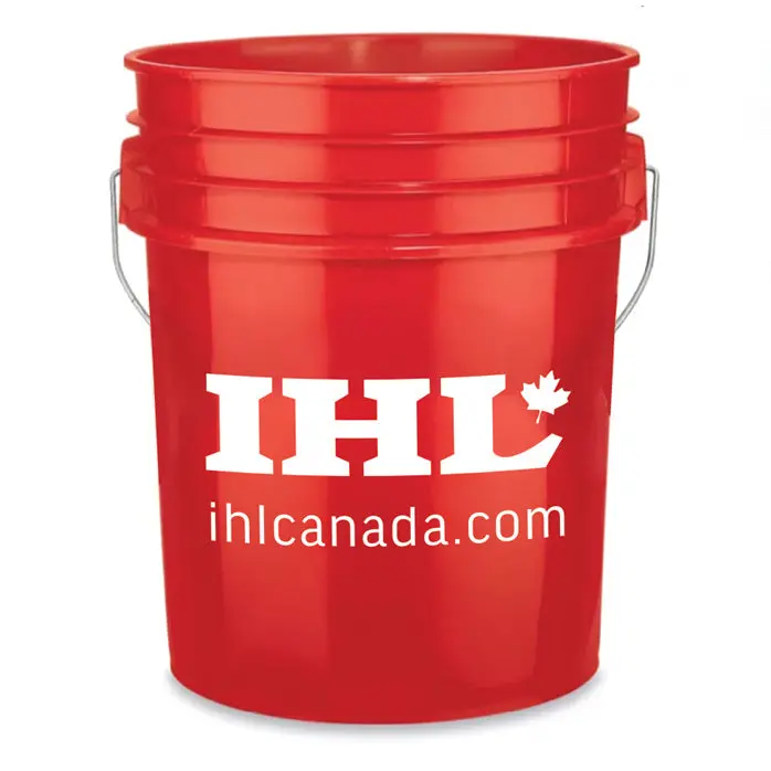 Ihl 19 L / 5 Gal Red Bucket 1