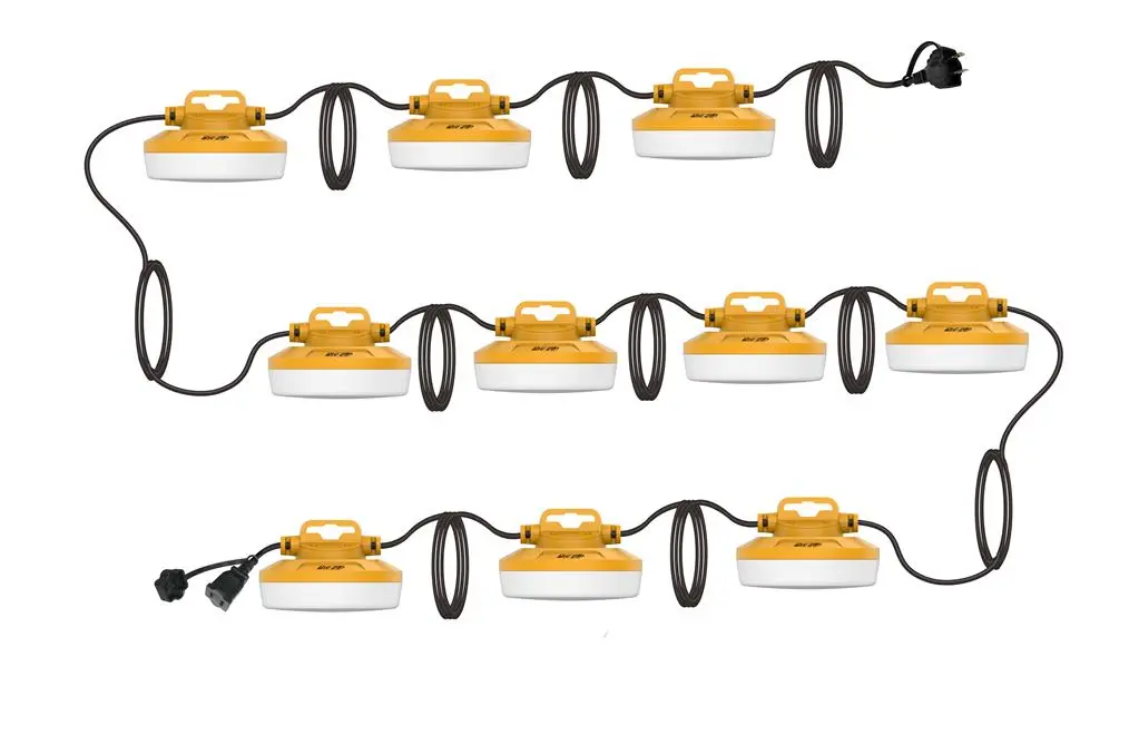 Duradrive 100 Ft. Led Daisy Chain String Work Light, 12,000 Lumens 1
