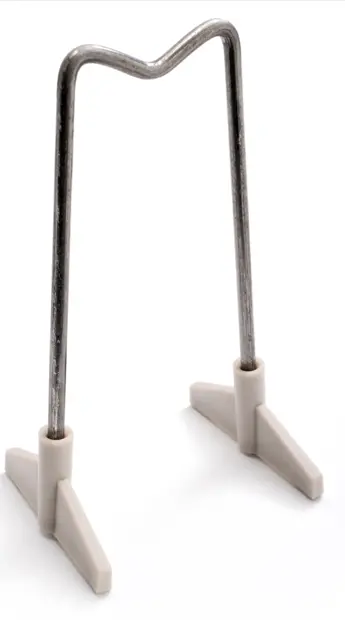 Individual Plastic Rebar Chair 15 Inches (100/Bag) 1
