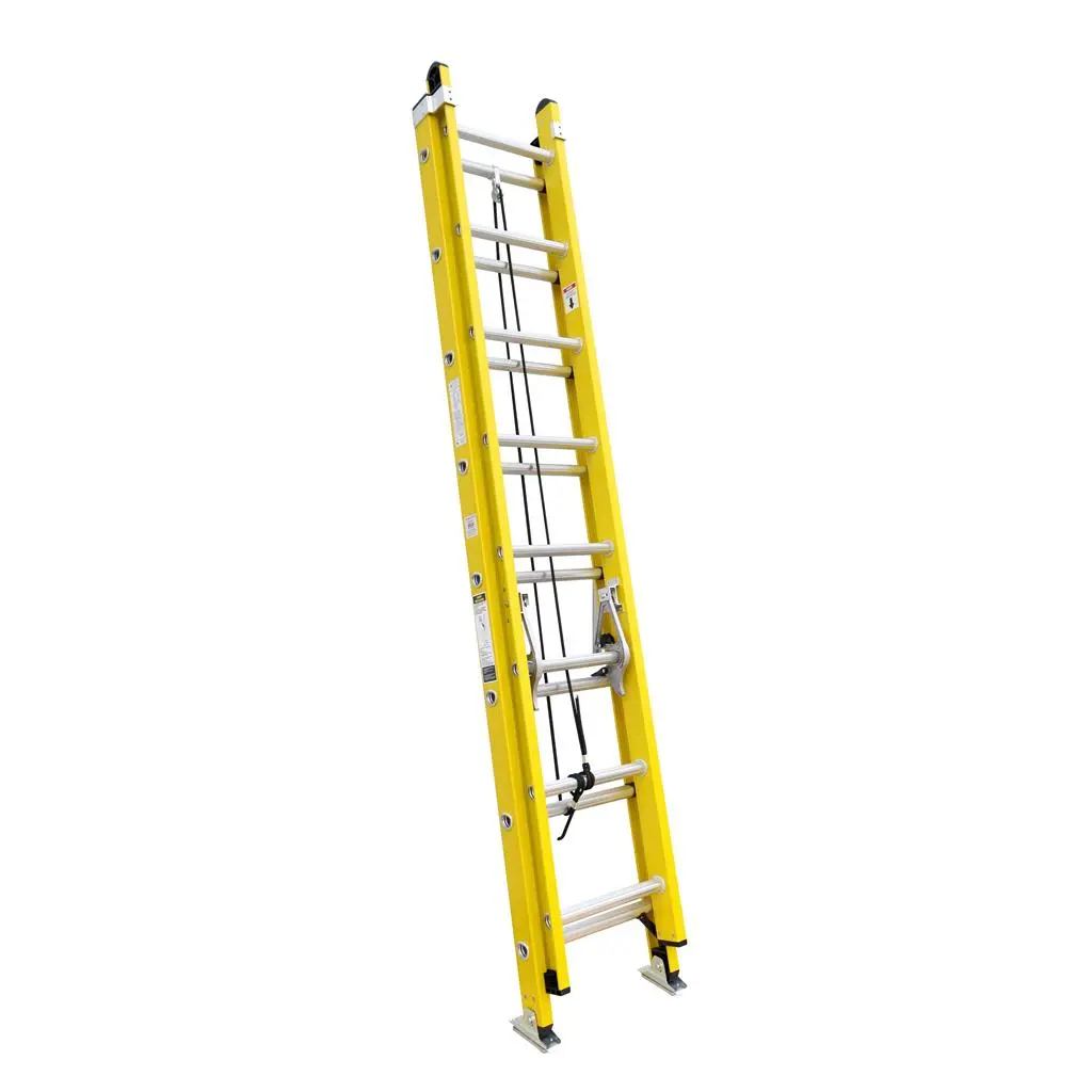 Duradrive 20' Fiberglass Extension Ladder, 300 Lbs. Grade 1A 1