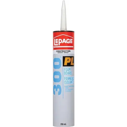 Henkel Canada 1421916 Lepage® Pl300® 295 Ml Cartridge Tan Foamboard Adhesive Glue 1