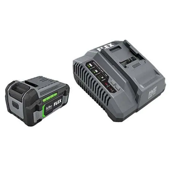 Flex Fx0411-1C24v Lithium-Ion 5 Ah 24 V Fast Charger Starter Kit 1