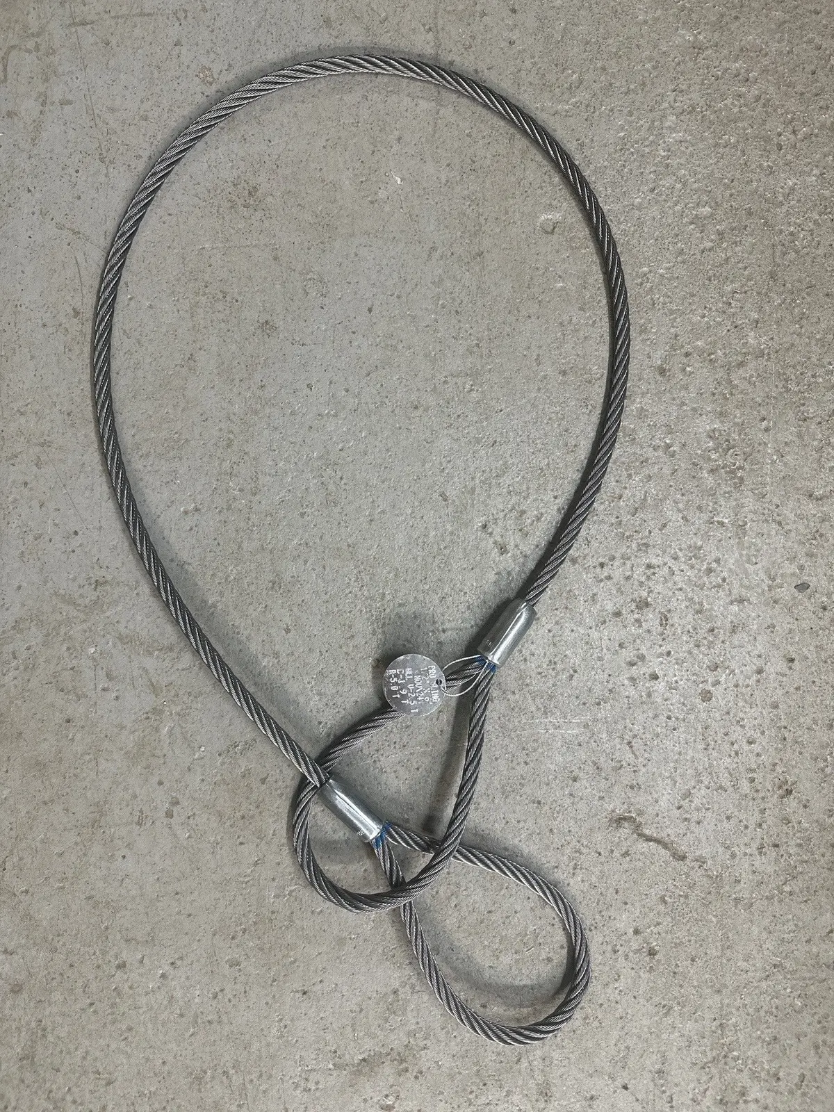 Wire Rope Sling ½” X 6’ C/W Standard Eyes Choker 1