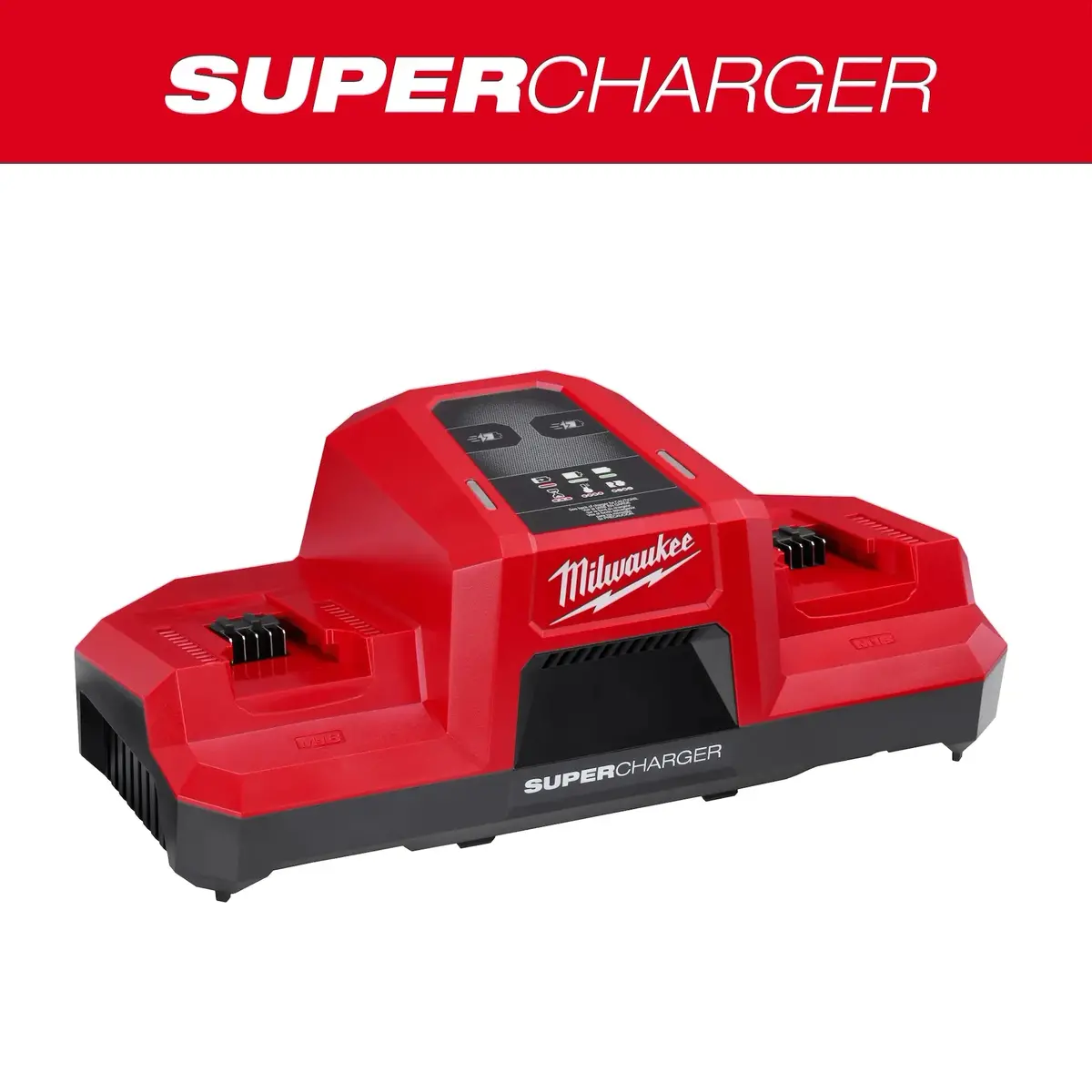 Milwaukee 48-59-1815 M18™ Lithium-Ion 1.5 - 8.0 Ah 120 V Dual Bay Battery Charger 1
