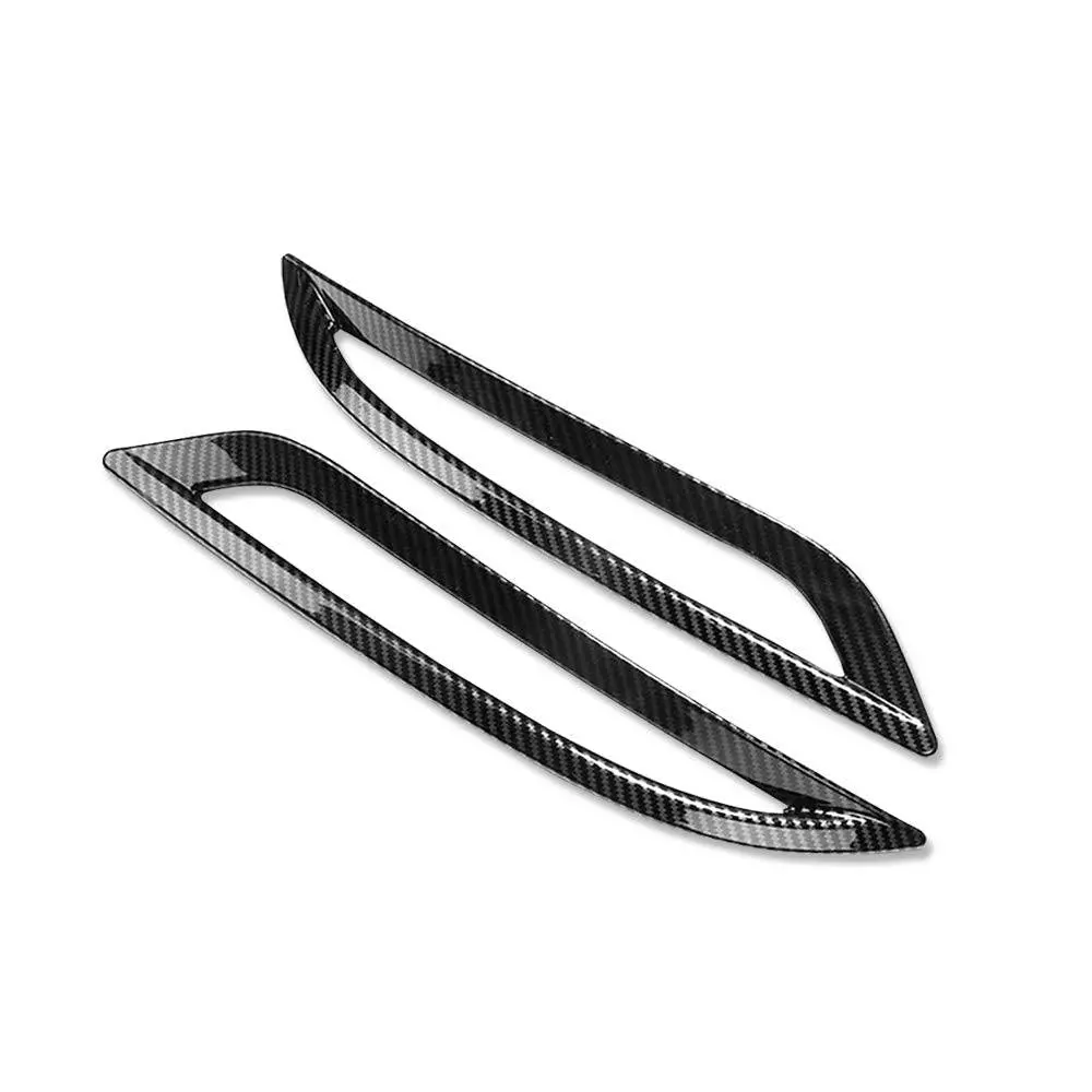 Fog Light Rear Taillights Cover For Model 3/Y Protective Film Covers (Carbon Fiber Pattern Abs) (1 Pair) (2017-2023) 1