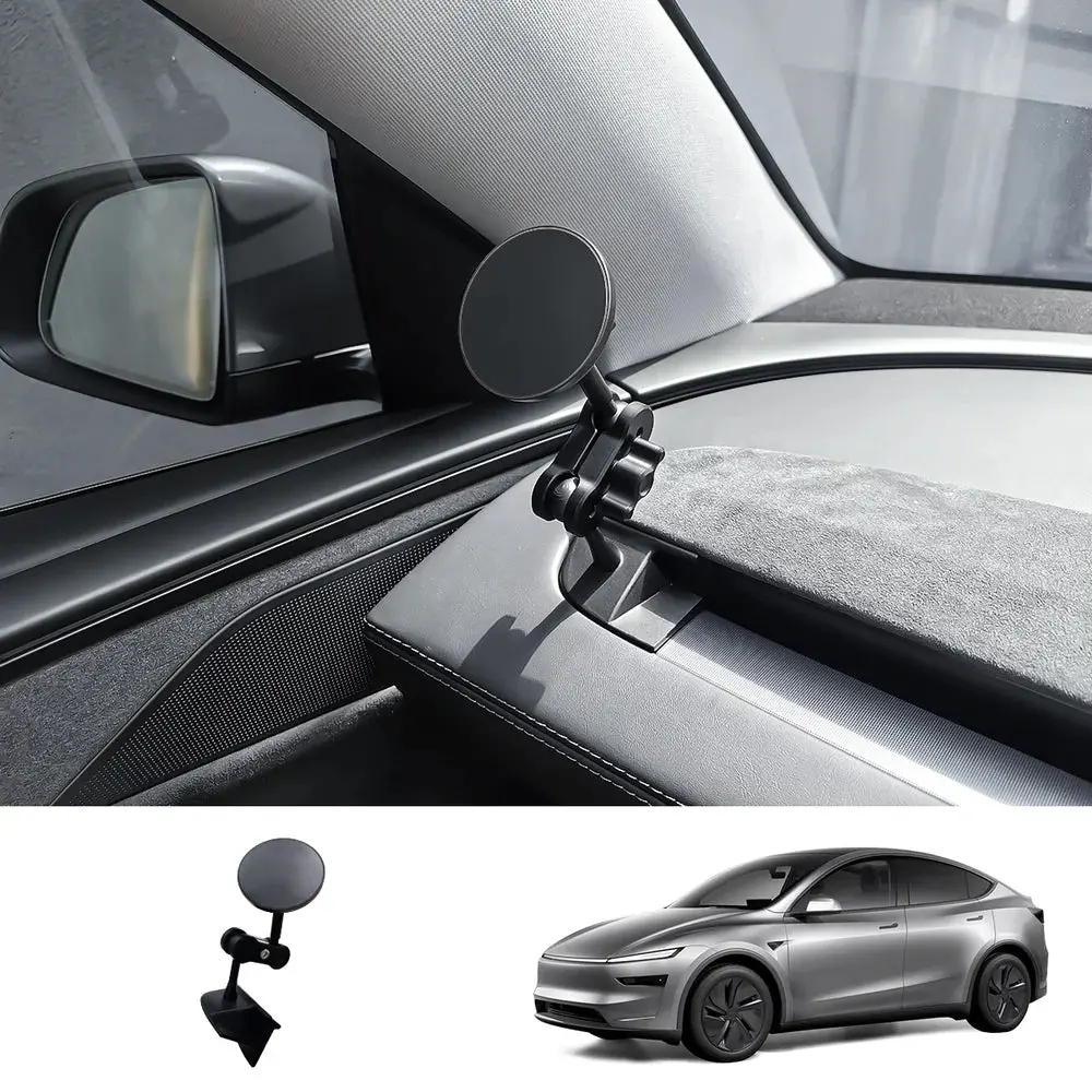 360° Adjustable Magnetic Phone Mount For Tesla Model Y Juniper 2025+ / Model 3 Highland 2024+ 1