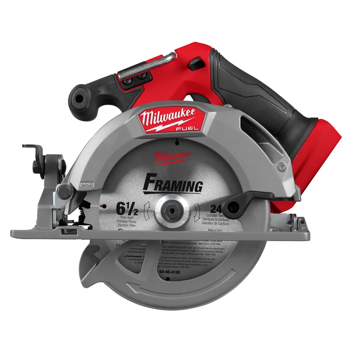 Milwaukee 2833-20 6-1/2 In 6000 Rpm Cast Aluminum Cordless Circular Saw (Tool Only) 1